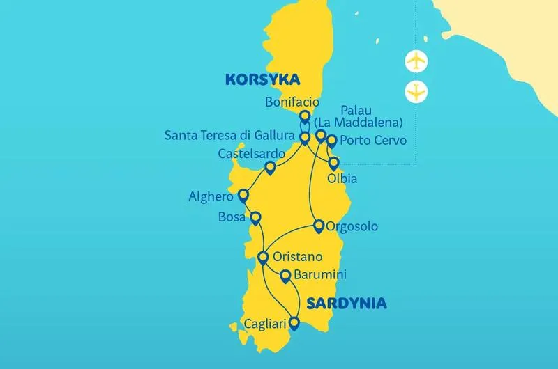 Jak długo trwa lot na Sardynię? Sprawdź szczegóły podróży!