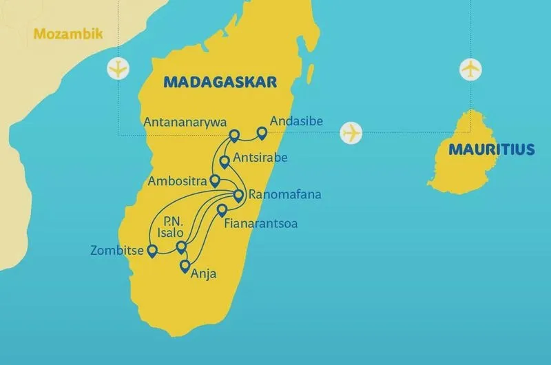 Jak długo trwa podróż na Madagaskar z Katowic? Oto wszystko, co musisz wiedzieć