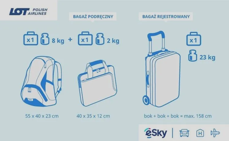 Jakie są limity wagi bagażu do samolotu? Sprawdzamy, ile musi ważyć bagaż!