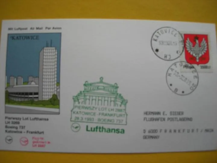 Czas lotu Frankfurt-Katowice