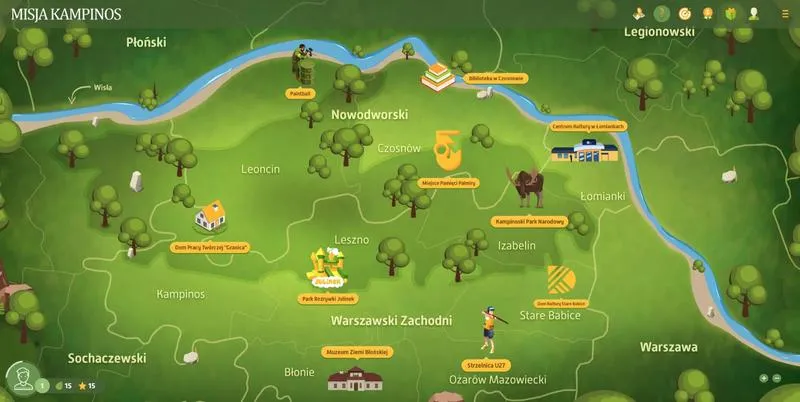 Podróż do Kampinosu