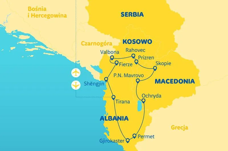 Porównanie czasów lotów