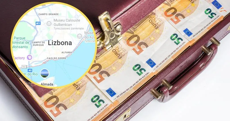 Przewóz euro w samolocie