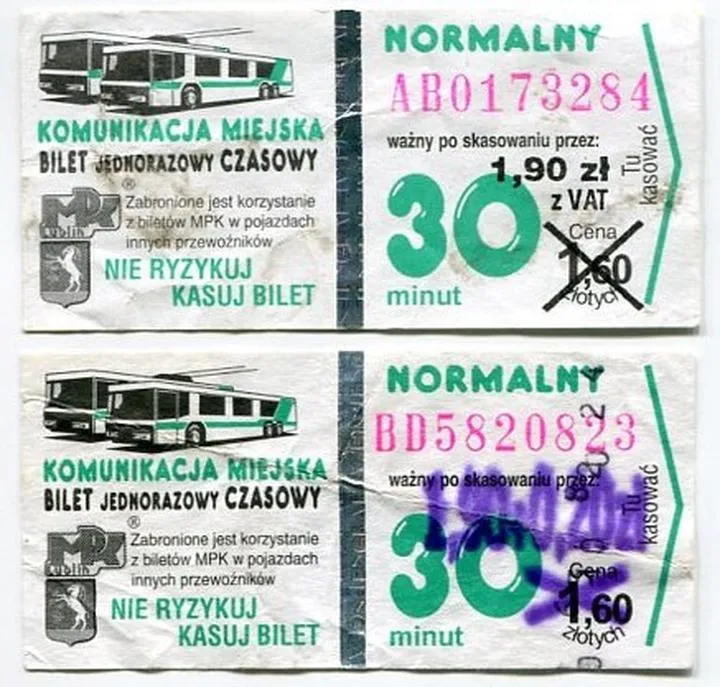 Punkty sprzedaży biletów MPK Lublin